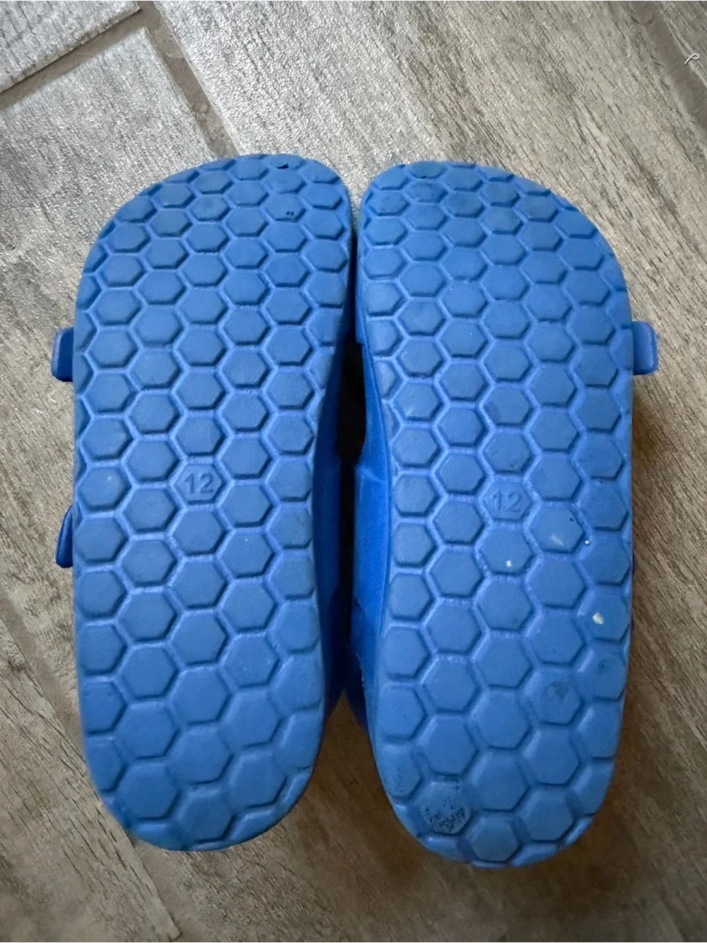 Target Kids Blue Adjustable Buckle Sandals Size 12